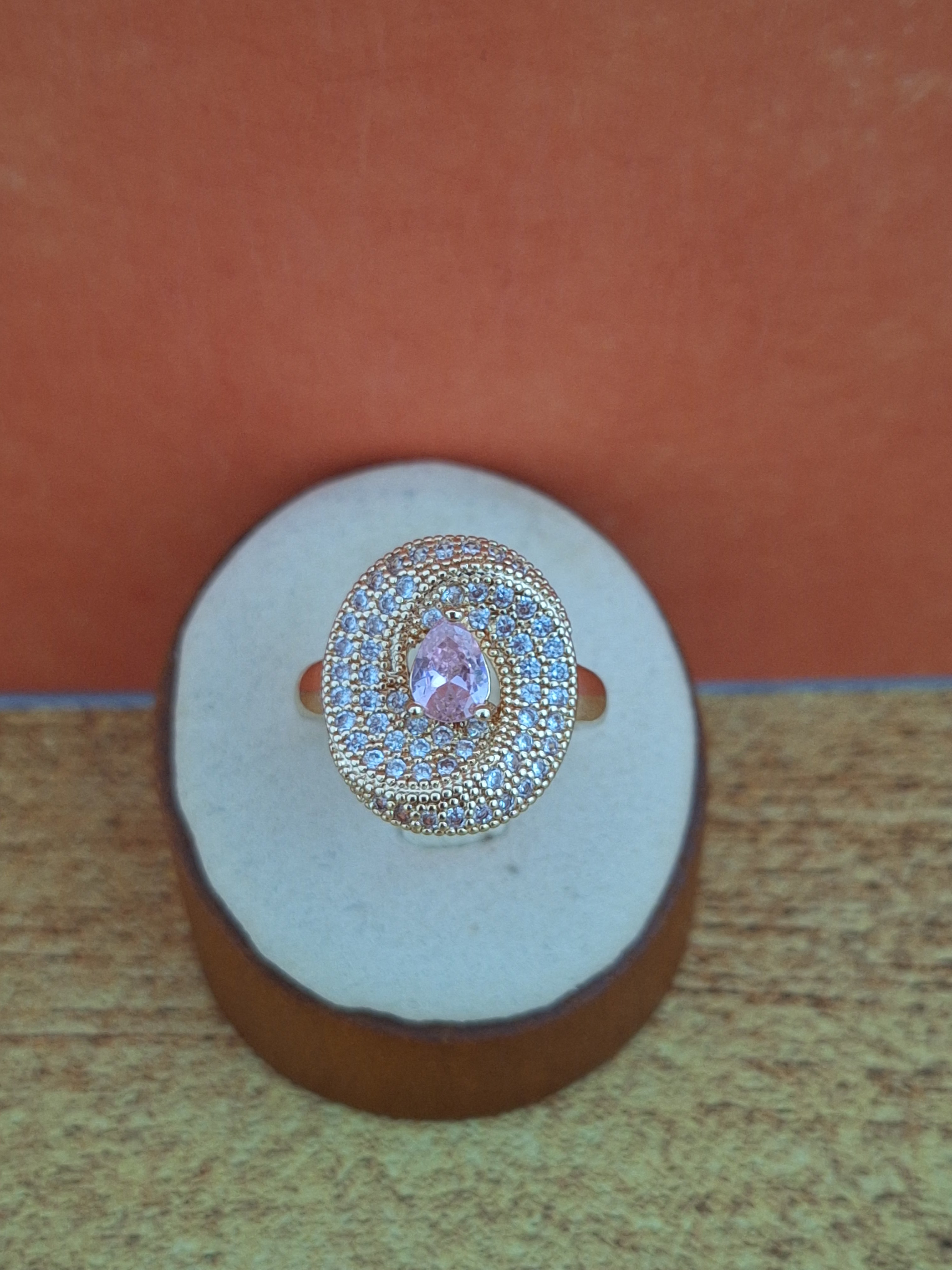 Bague goutte d'eau