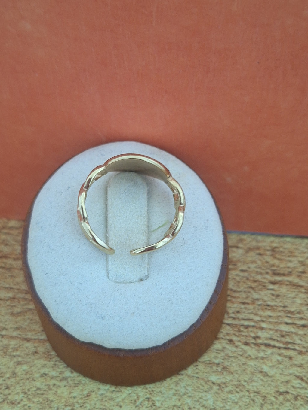 Bague coeur ciselé