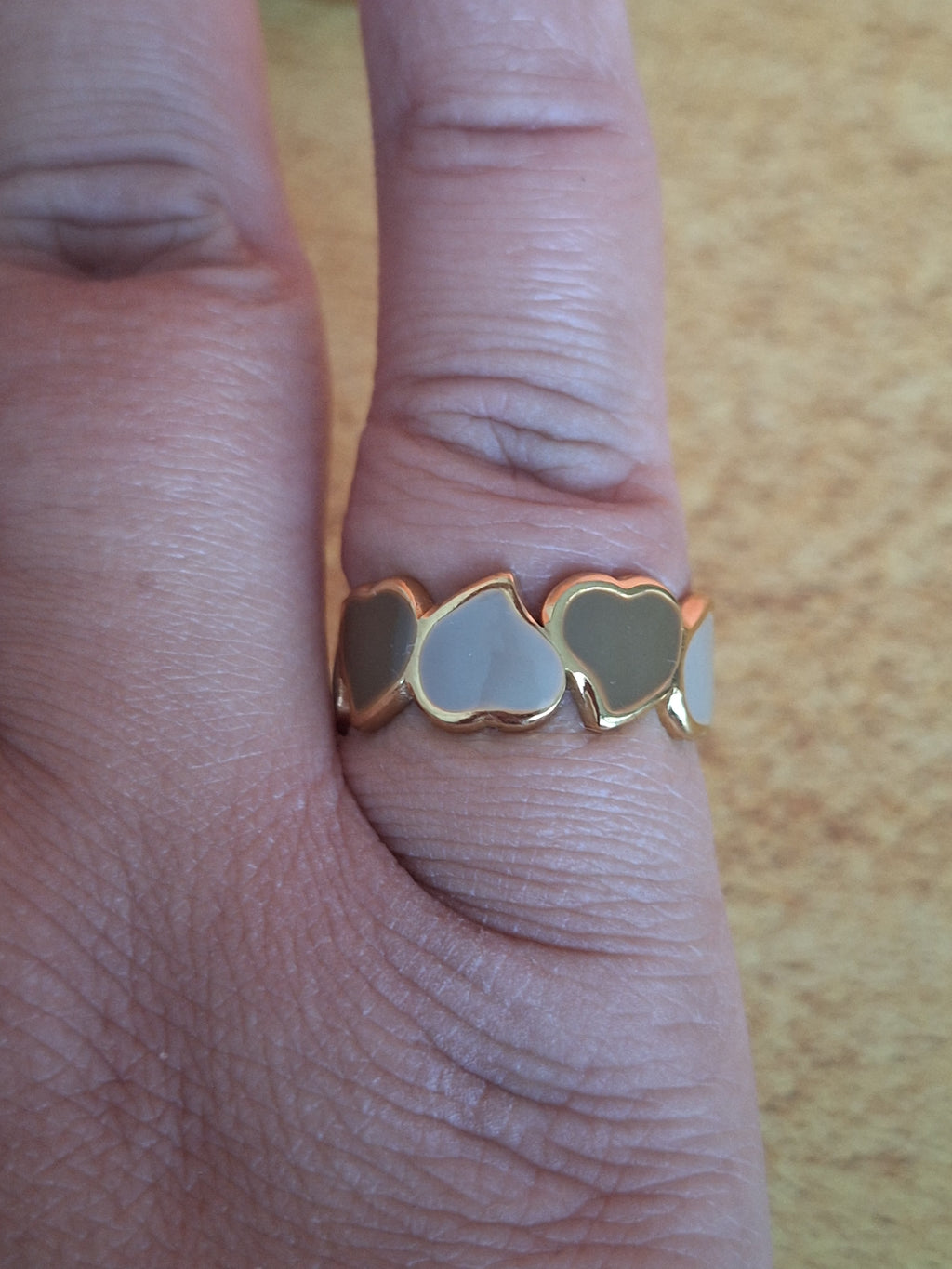 Bague coeurs