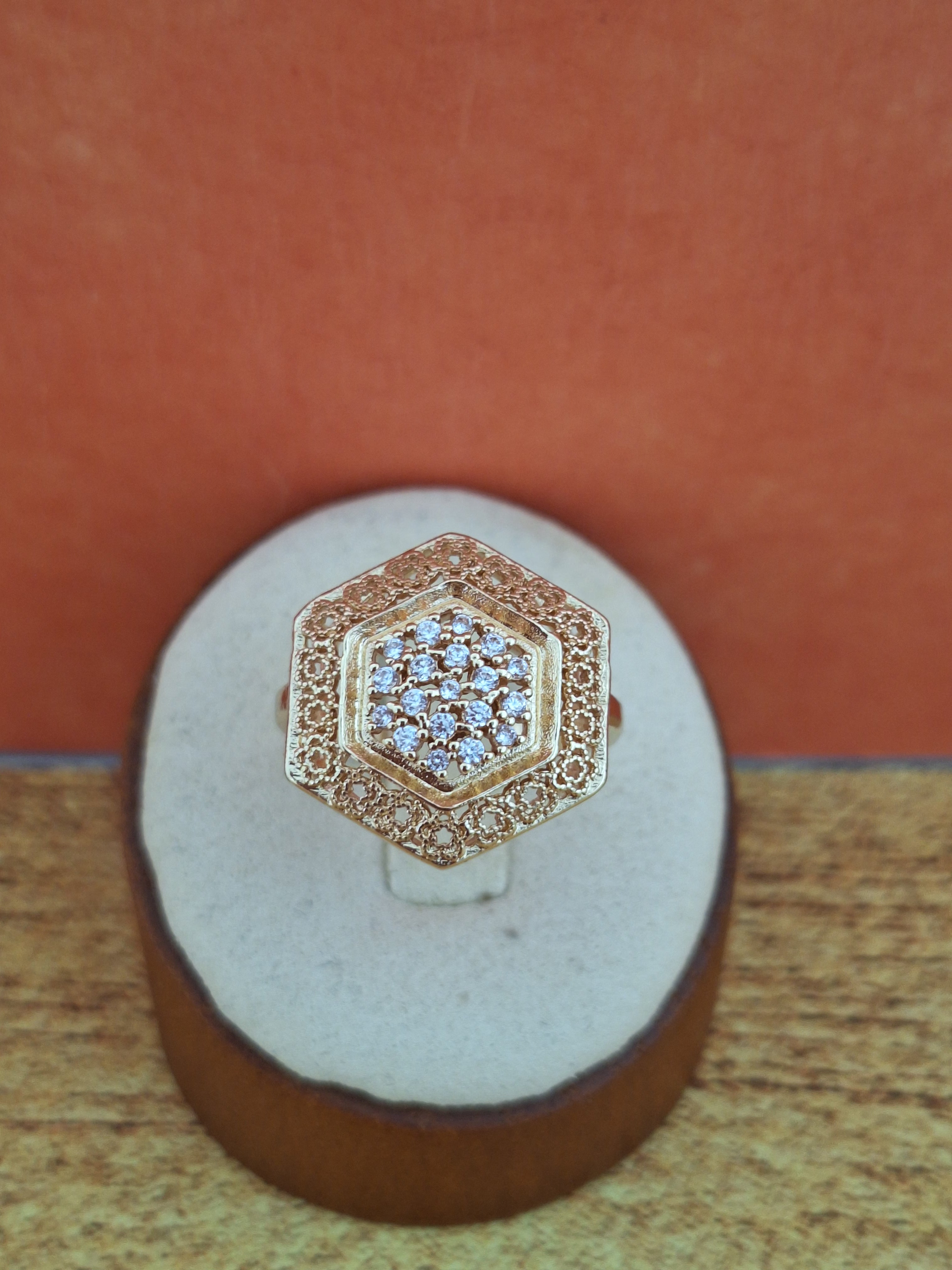 Bague losange