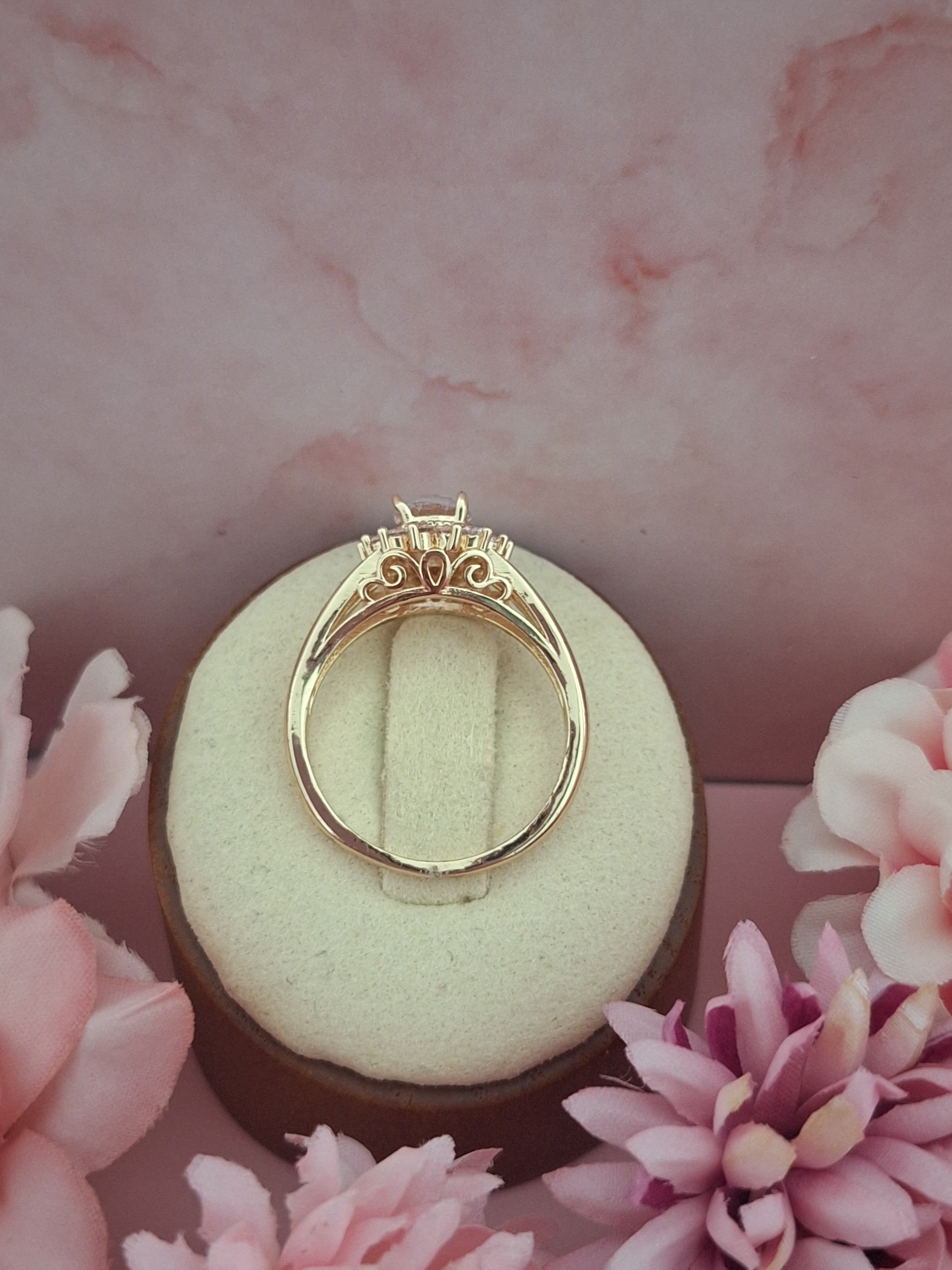 Bague plaqué or