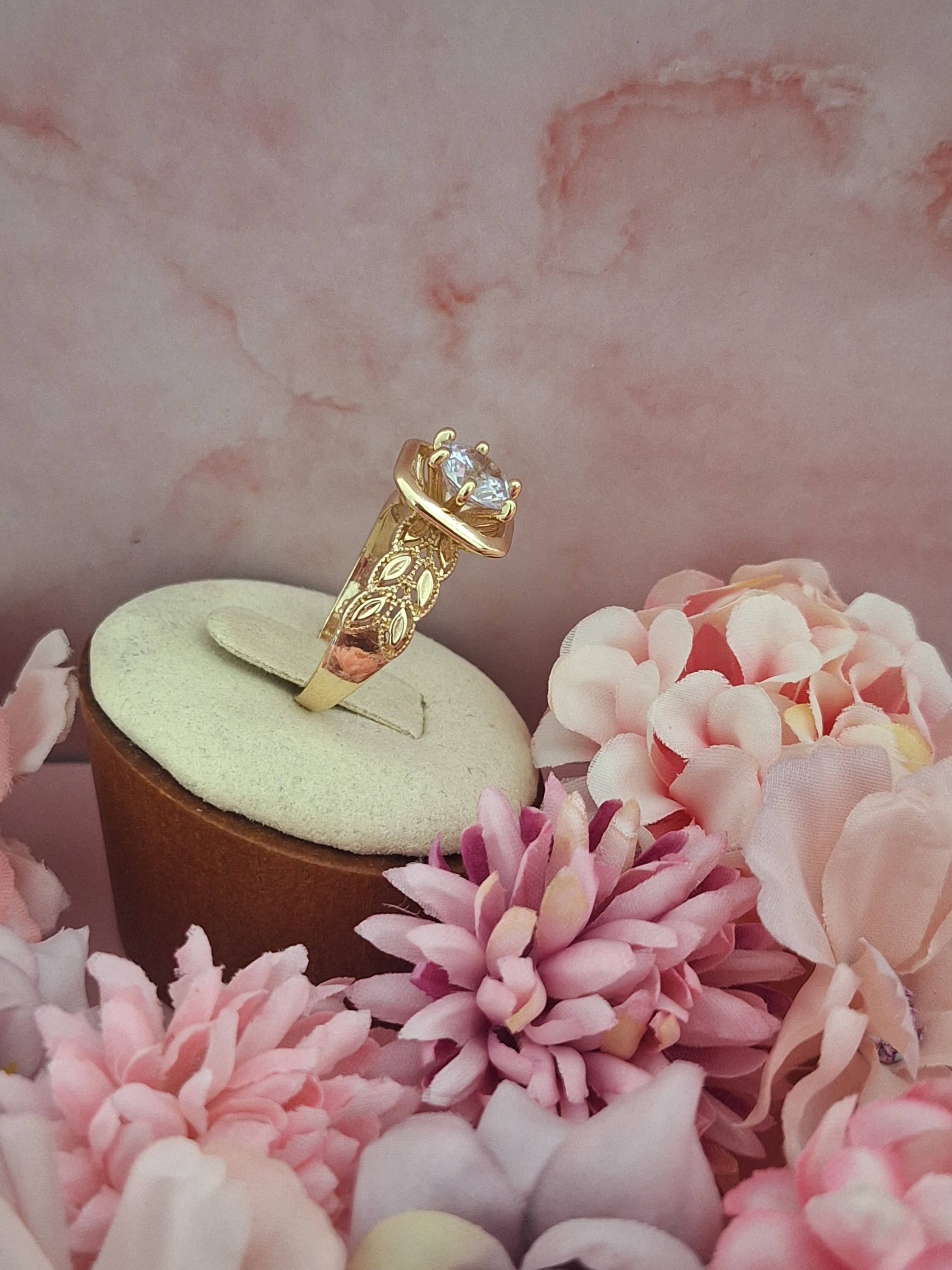 Bague en plaqué or