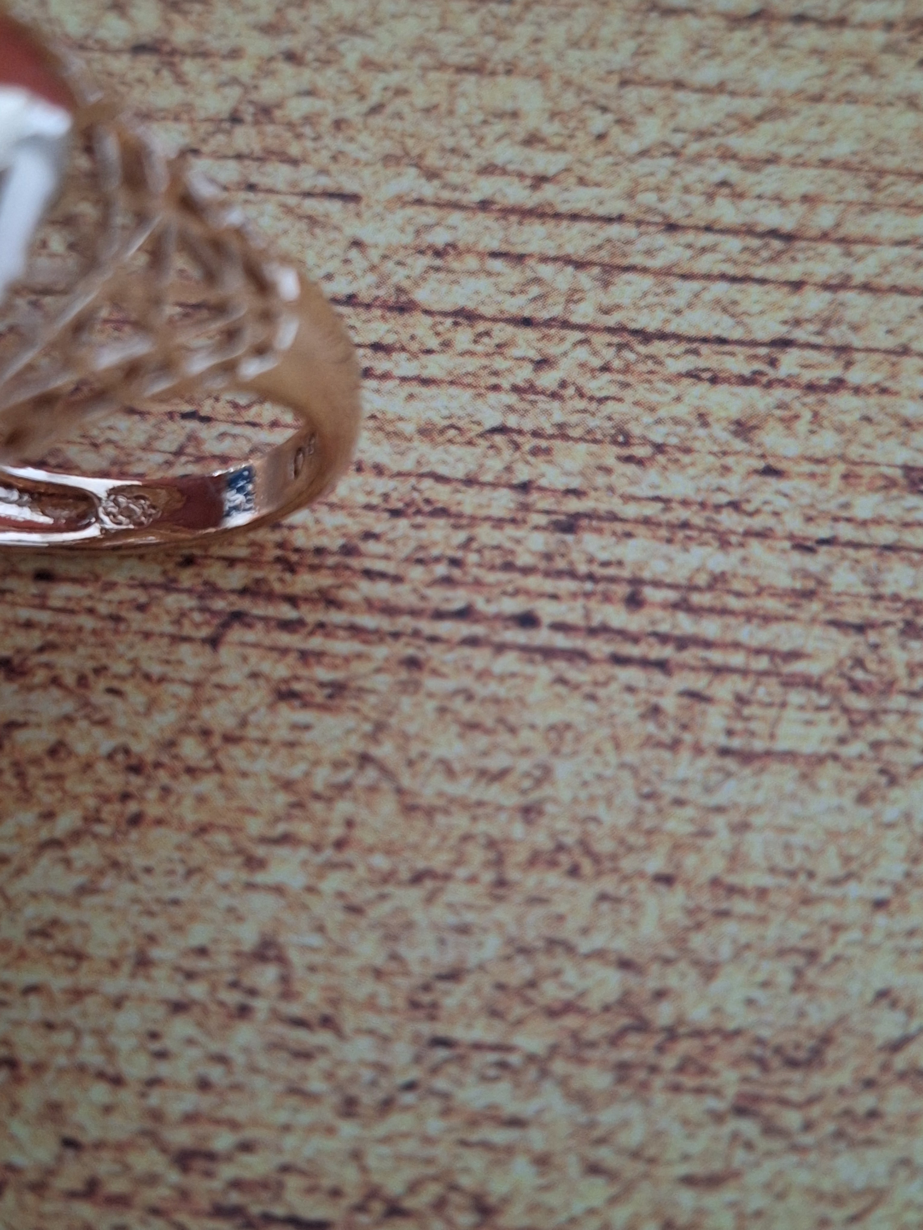 Bague losange