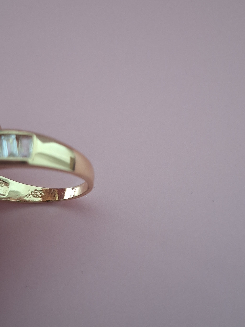 Bague en forme de goutte d'eau