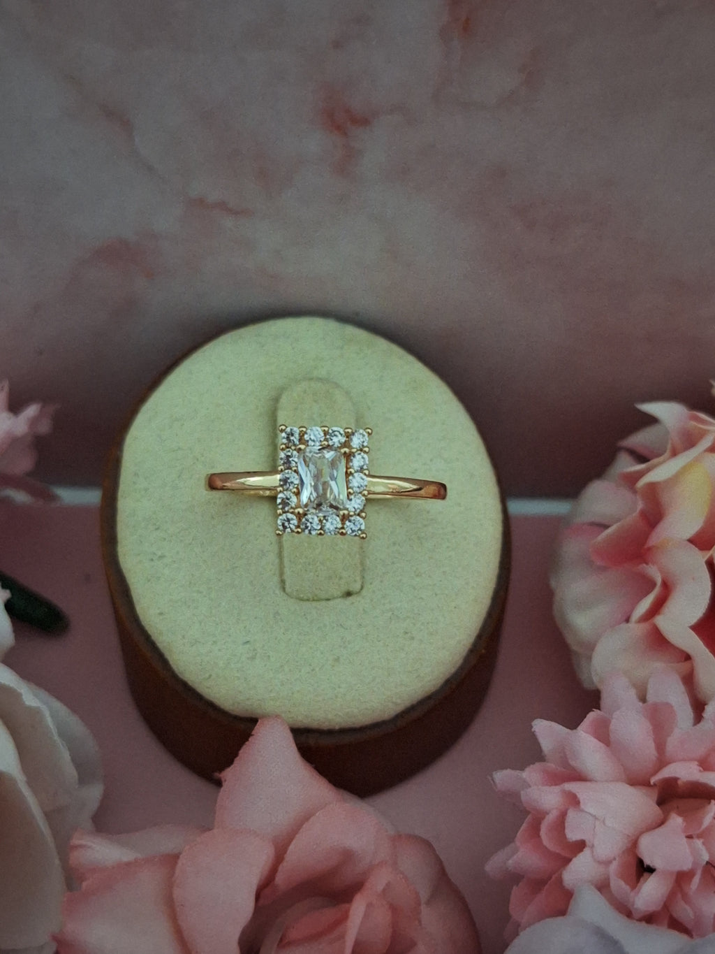Bague carrée