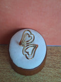 Bague coeur croisé