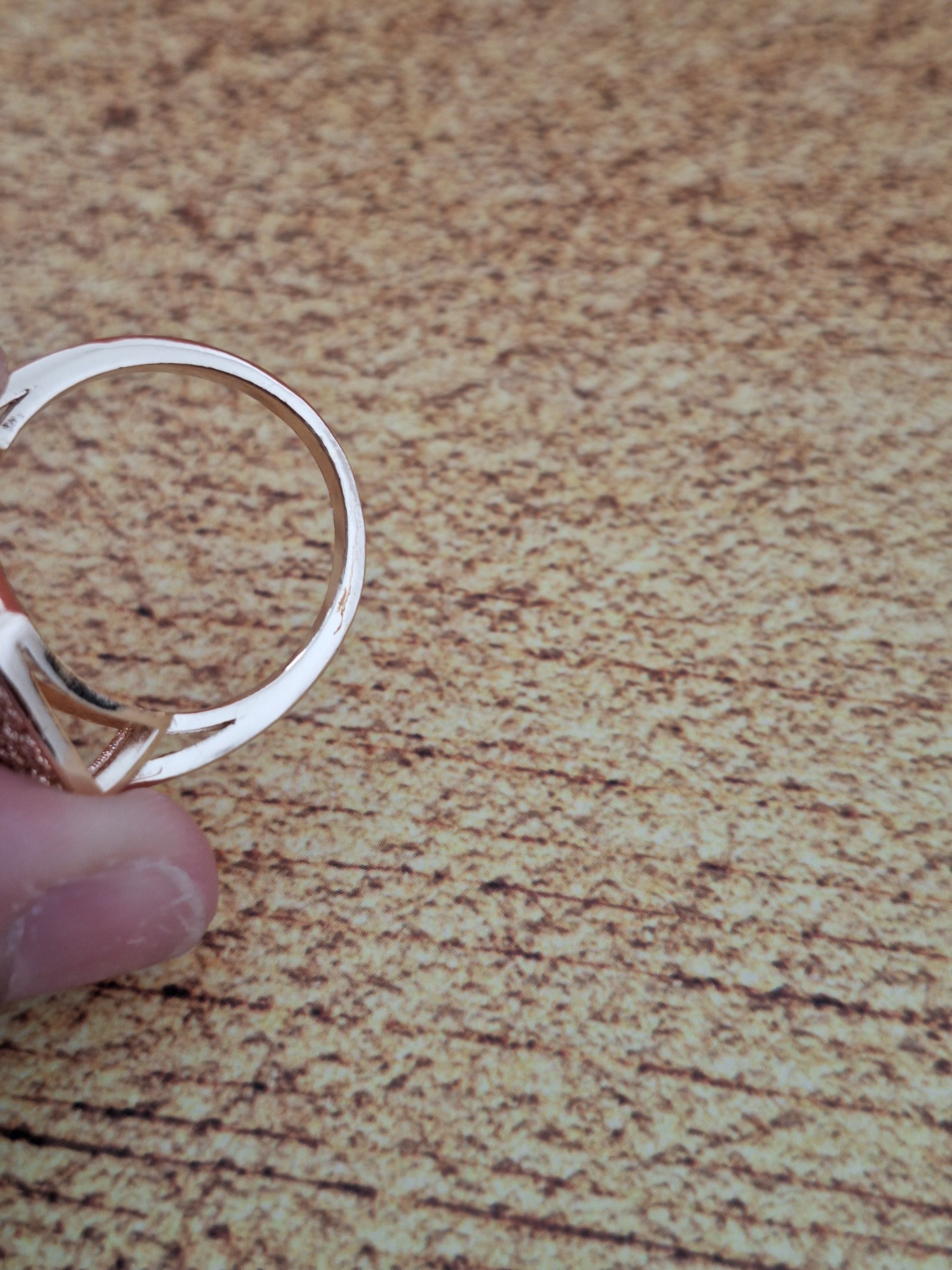Bague losange