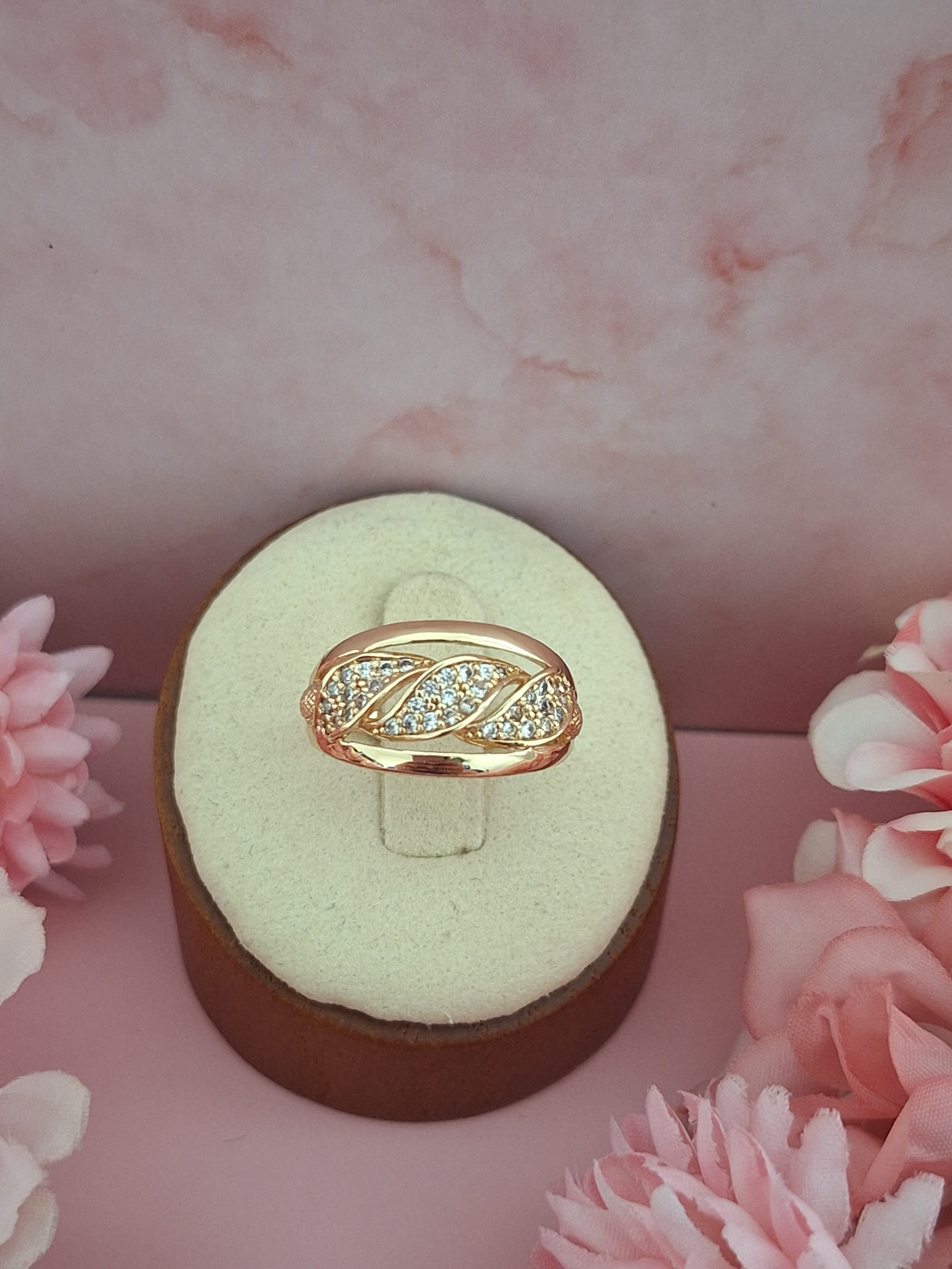 Bague en plaqué or