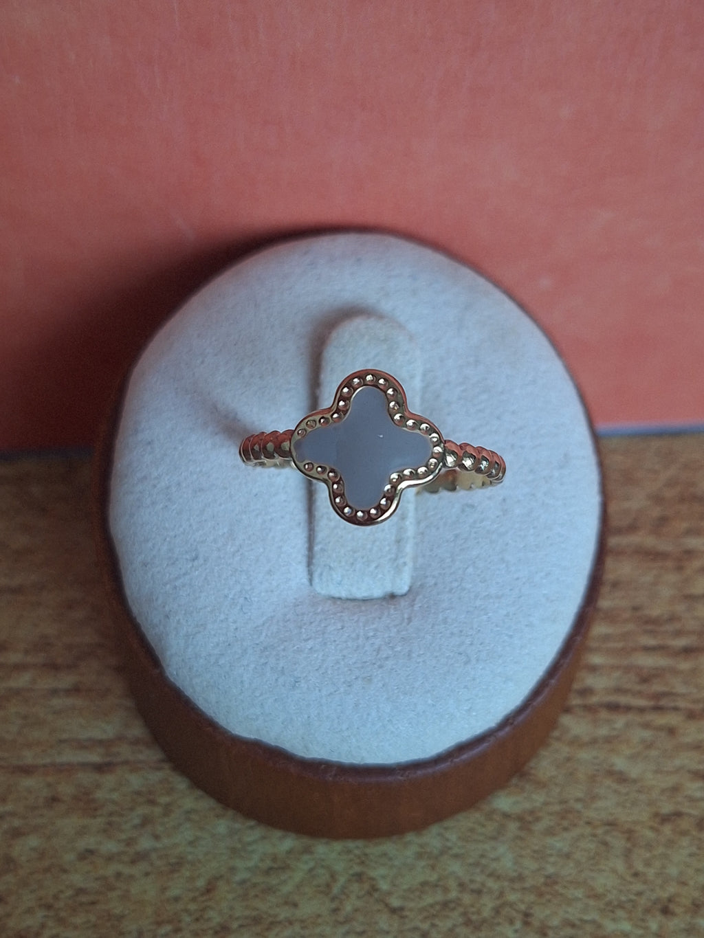 Bague trèfle
