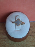Bague trèfle