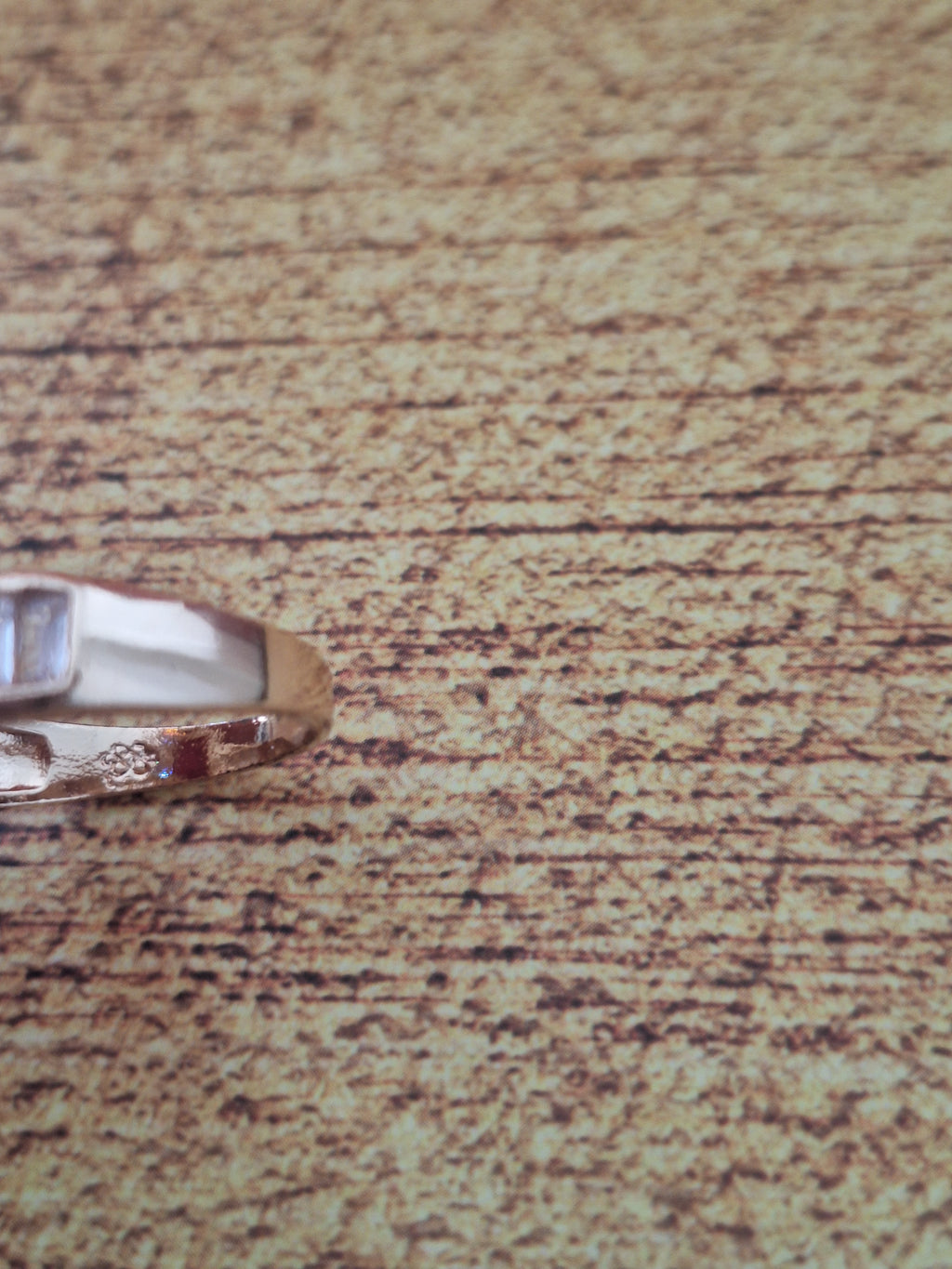 Bague goutte d'eau