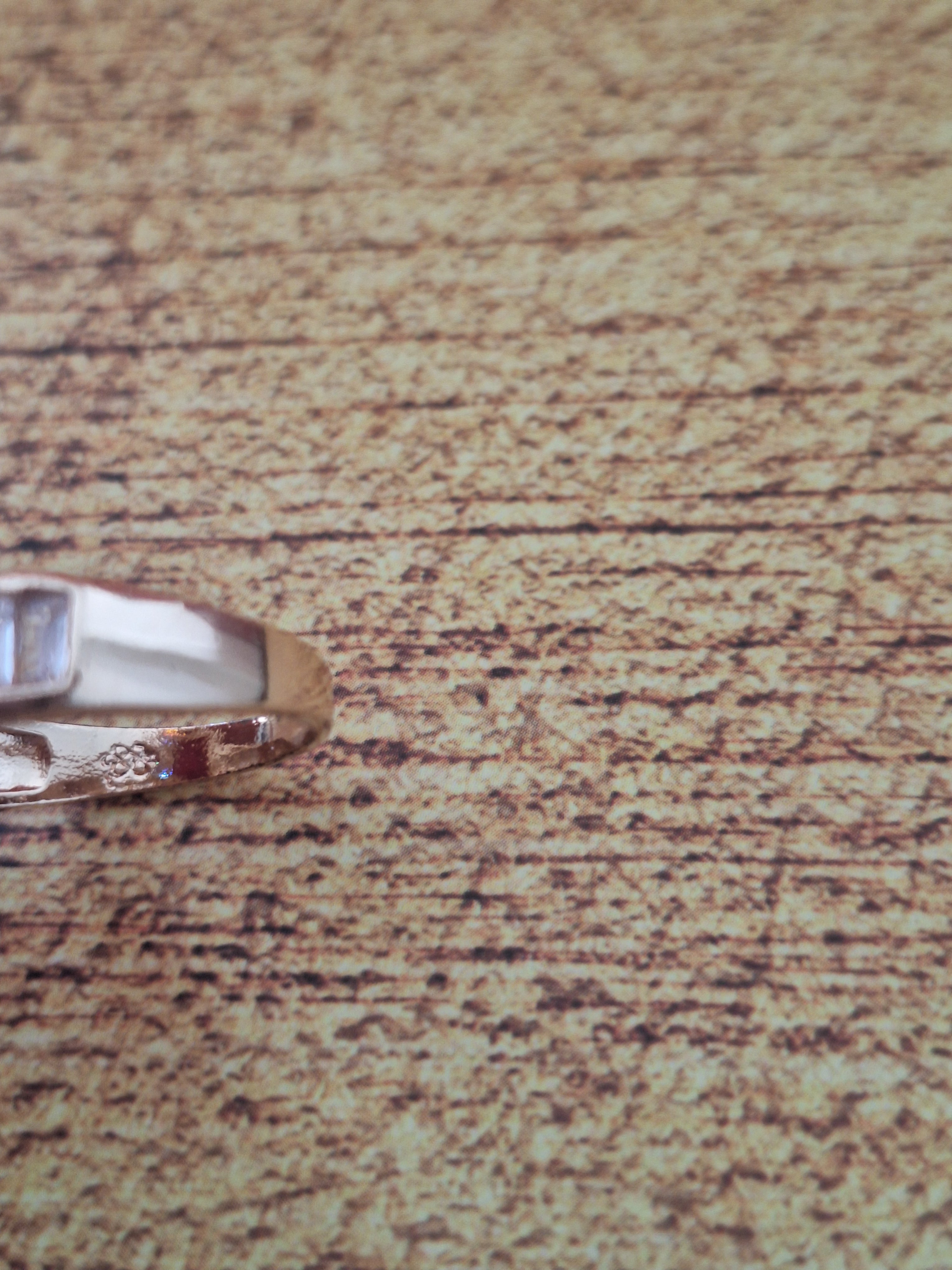 Bague goutte d'eau