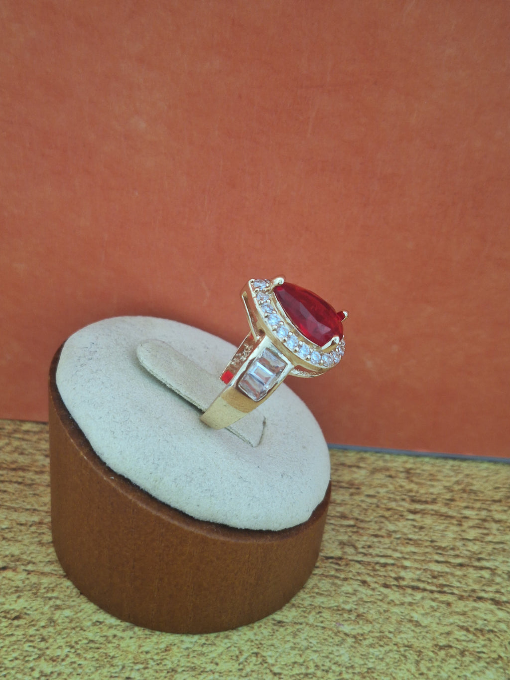 Bague goutte d'eau