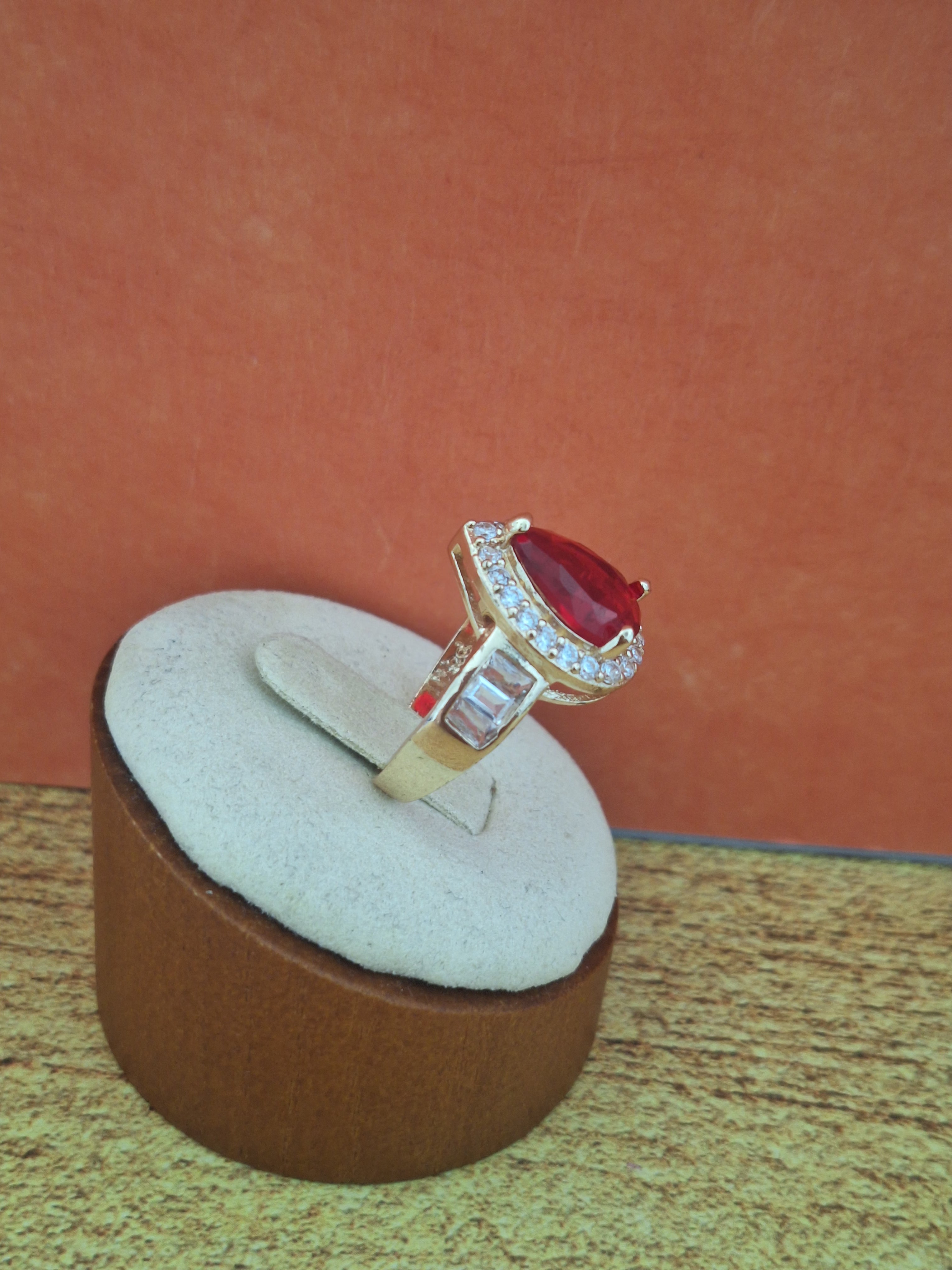 Bague goutte d'eau