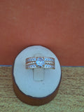 Bague solitaire doublé