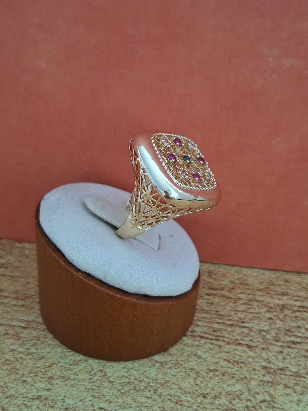 Bague losange