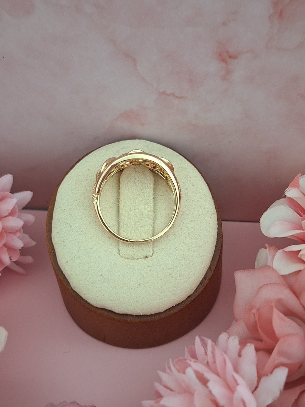 Bague en plaqué or