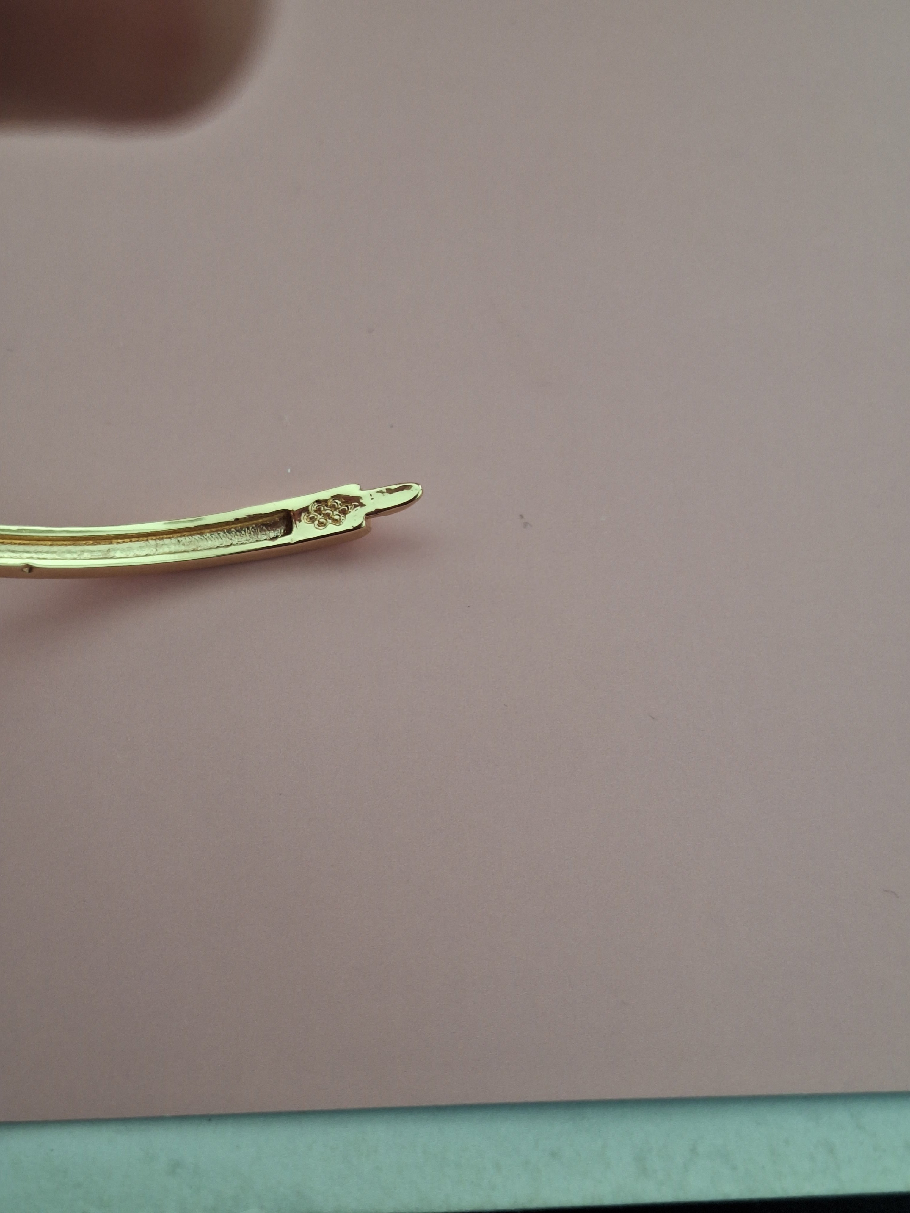 Bracelet en plaqué or