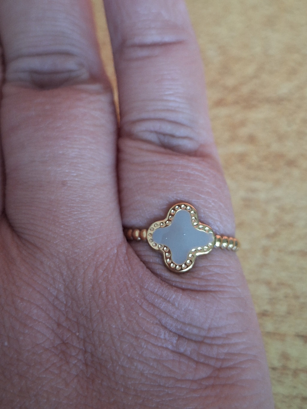 Bague trèfle