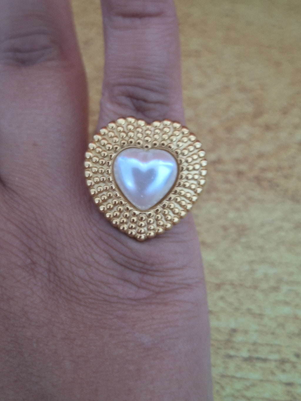 Bague coeur