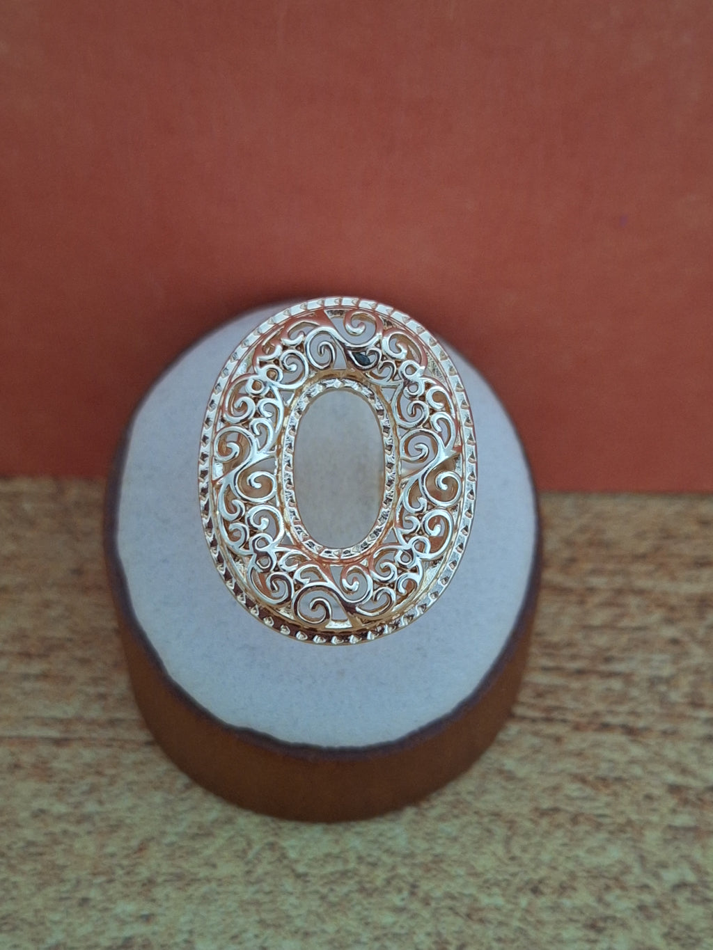 Bague ovale