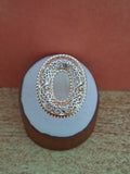 Bague ovale