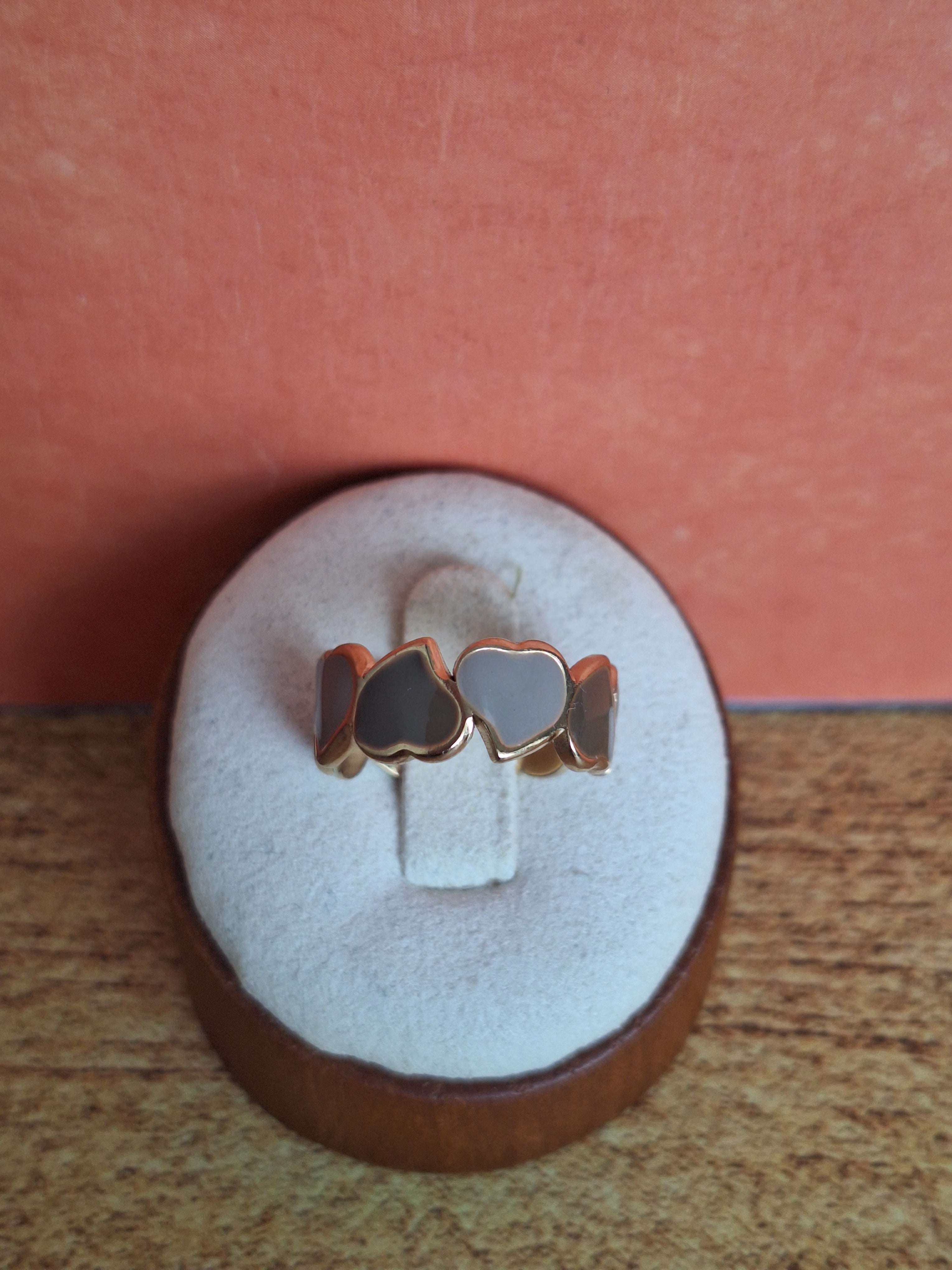 Bague coeurs